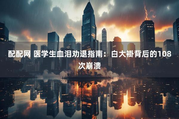 配配网 医学生血泪劝退指南：白大褂背后的108次崩溃
